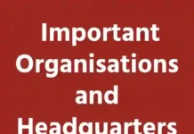 Important Organisations and Headquarters