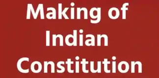 Making of Indian Constitution pyq